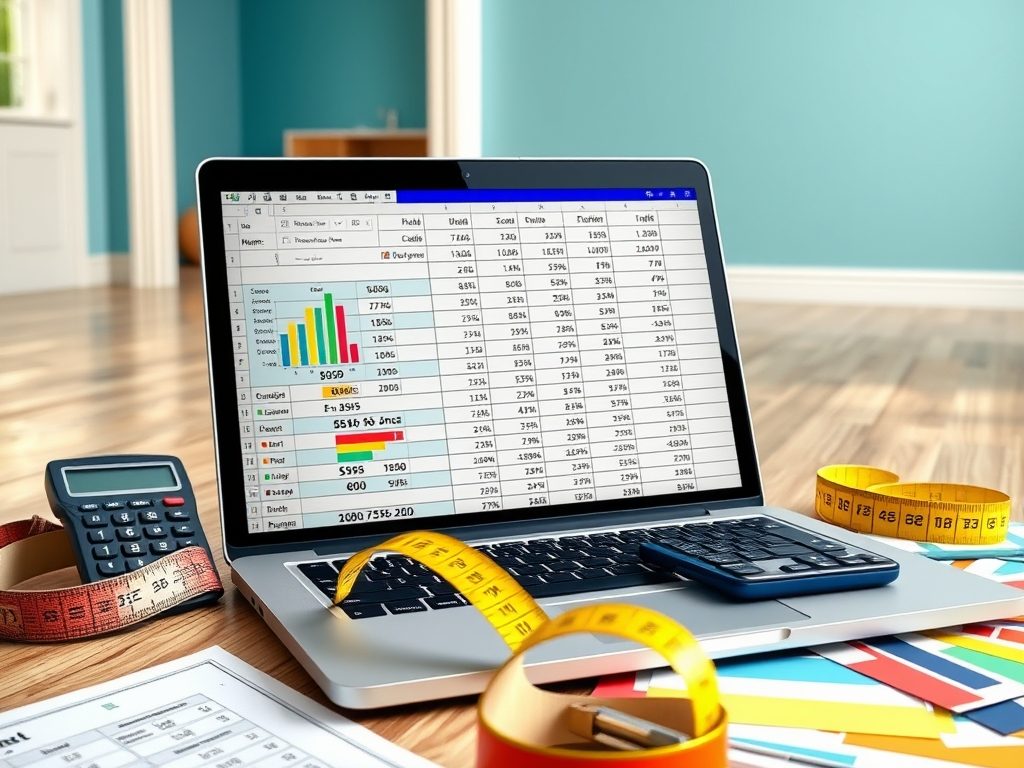 Przykładowy kosztorys remontu mieszkania w Excelu: jak uniknąć typowych błędów i kontrolować budżet