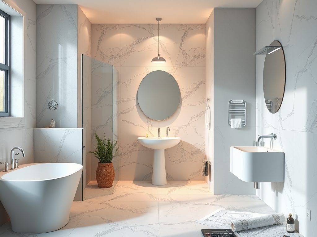 Koszt robocizny łazienki: od czego zależy i jak rozsądnie planować wydatki podczas remontu