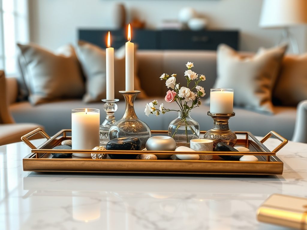 Taca dekoracyjna w praktyce: jak łączyć funkcjonalność z efektowną aranżacją wnętrza
